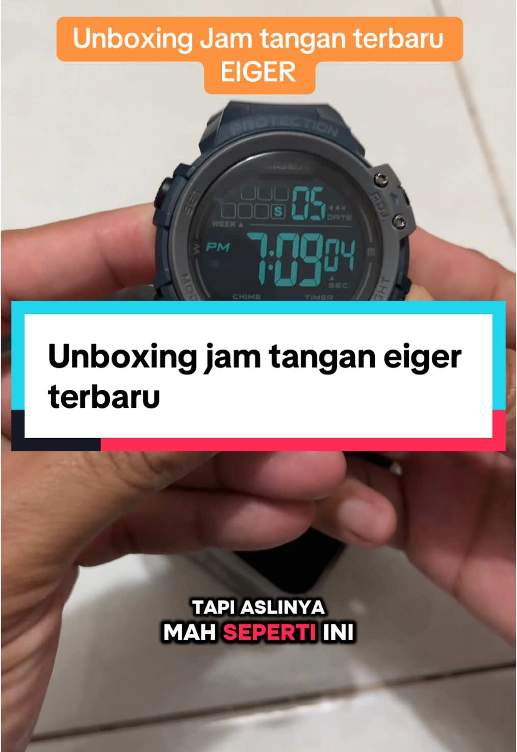 Unboxing jam tangan digital terbaru dari EIGER #EIGER #jamtanganeiger #jamtanganeigeroriginal 