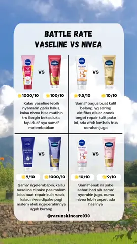 Kalain tim yang mana nih ?! #bodylotionwhitening #niveaextrabright #vaselin #vaseline #vaselinethailand #vaselineglutahya #vaselineid #nivea #niveabodyserum #racunskincare030 