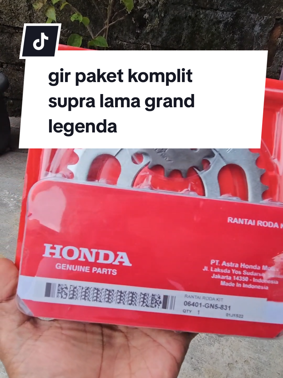 gear paket,gir set komplit pakean supra x lama, suprafit, grand, legenda #spareparts #berkualitas #original #berkualitas #motorbebek #guncang1212 