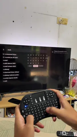 Pengganti remote tv pengganti remote smart tv mini keyboard remote TV #minikeyboard #remotetv #remoteuniversal 