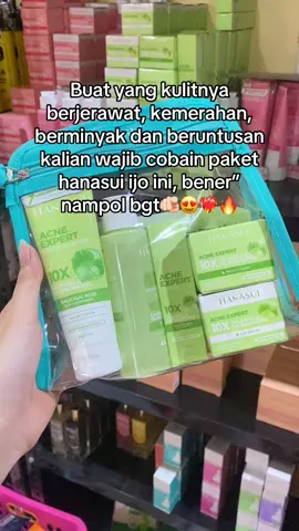 Emang jagonya buat hempas jerawat membandel❤️‍🔥#hanasui #skincare #skincareroutine #acneproneskin #fyp 