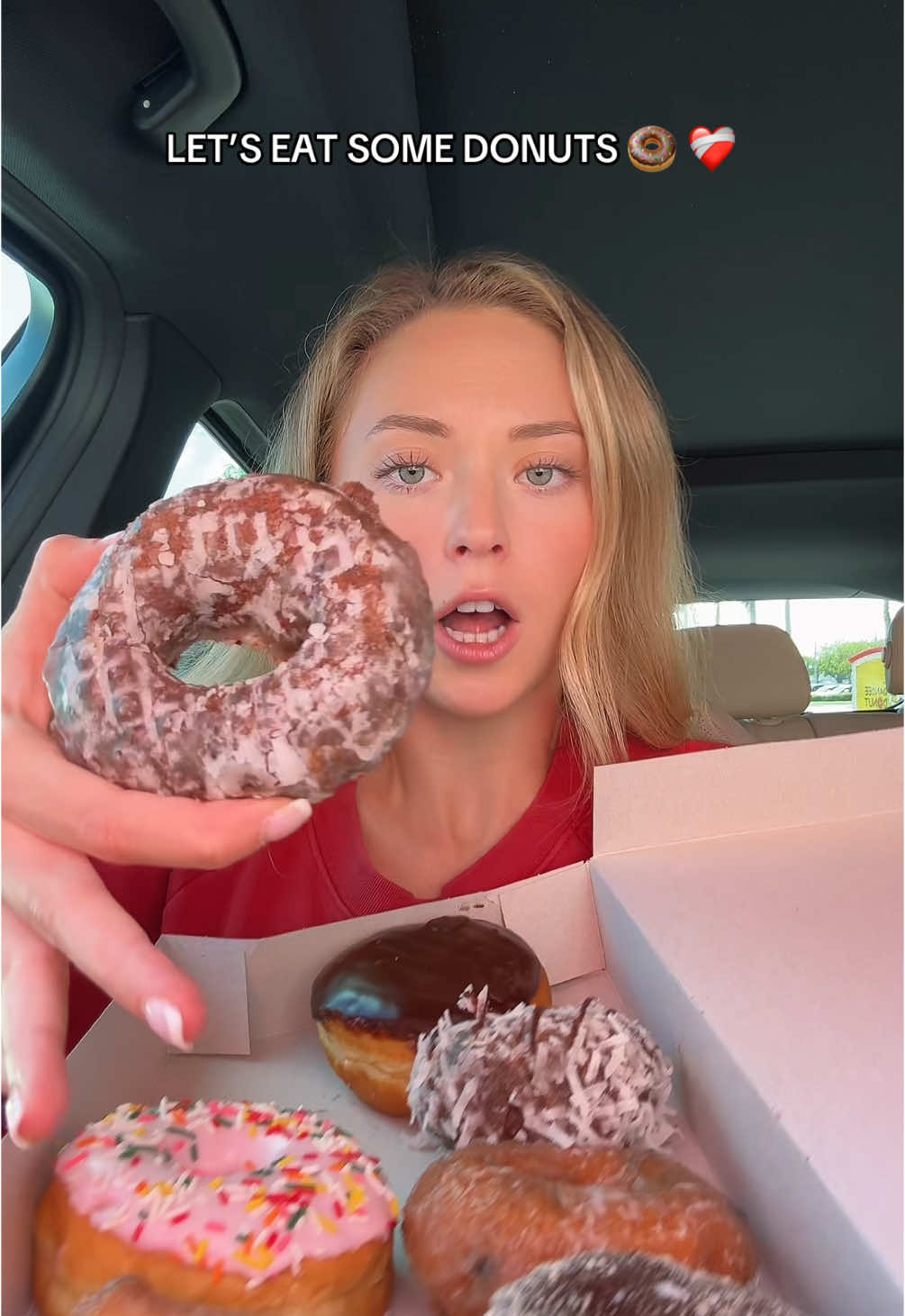 PSA: donuts heal and Dairy Queen doesn’t take Apple Pay #eatwithme #mukbang #donuts 