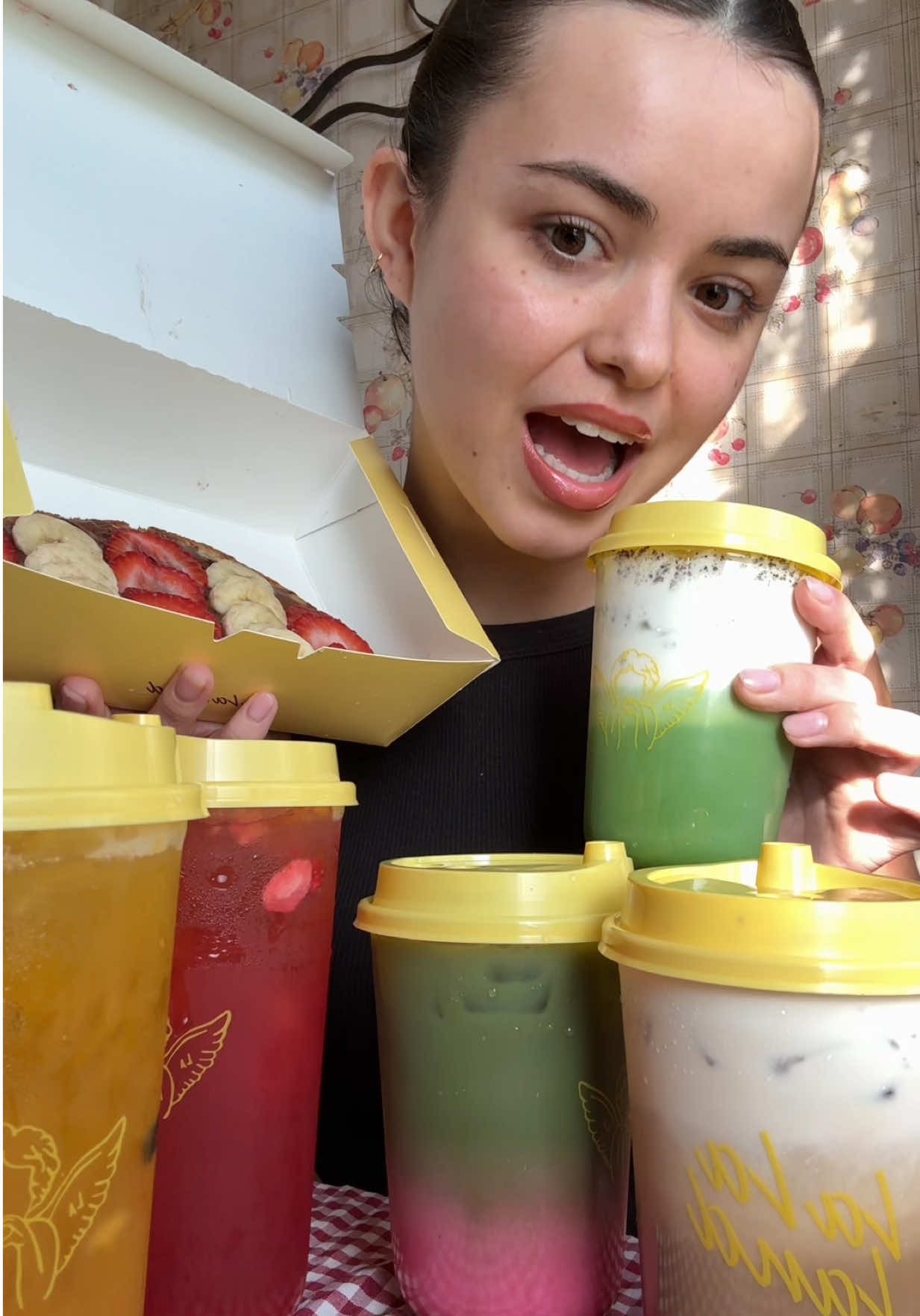 What should I try next? #muckbang #matcha #LA 