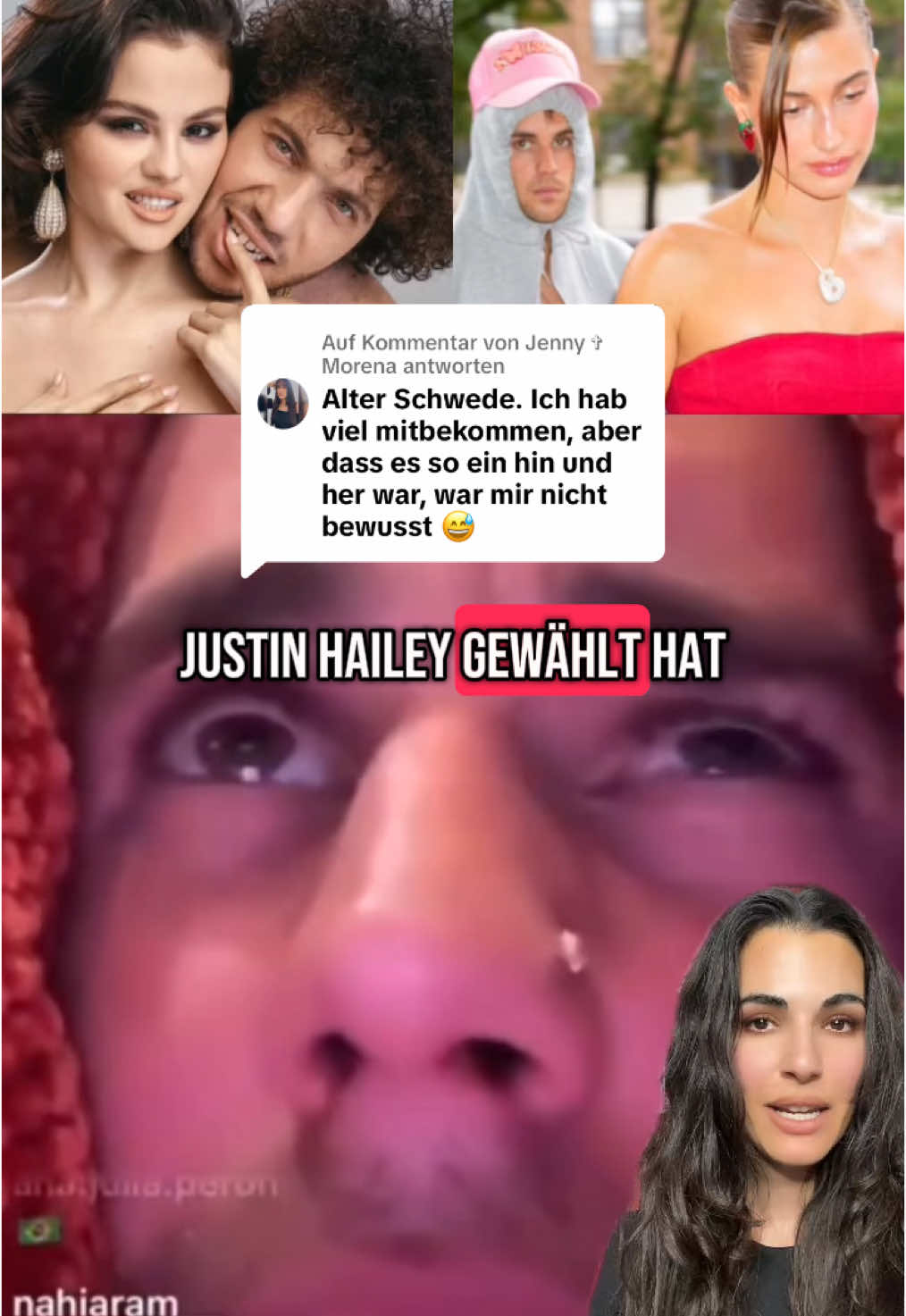 Antwort auf @Jenny ✞ Morena Die toxische Beziehung zwischen Justin Bieber, Selena Gomez und Hailey Bieber. Warum hat Justin Hailey gewählt? Warum haben Justin und Selena sich getrennt? Weint Justin Selena hinterher obwohl er mit Hailey verheiratet ist? Die komplette Geschichte von Justin, Selena und Hailey. #justinbieber #haileybieber #selenagomez #haileybaldwin #justin #selena #hailey #beziehung #trennung #liebe #bennyblanco 