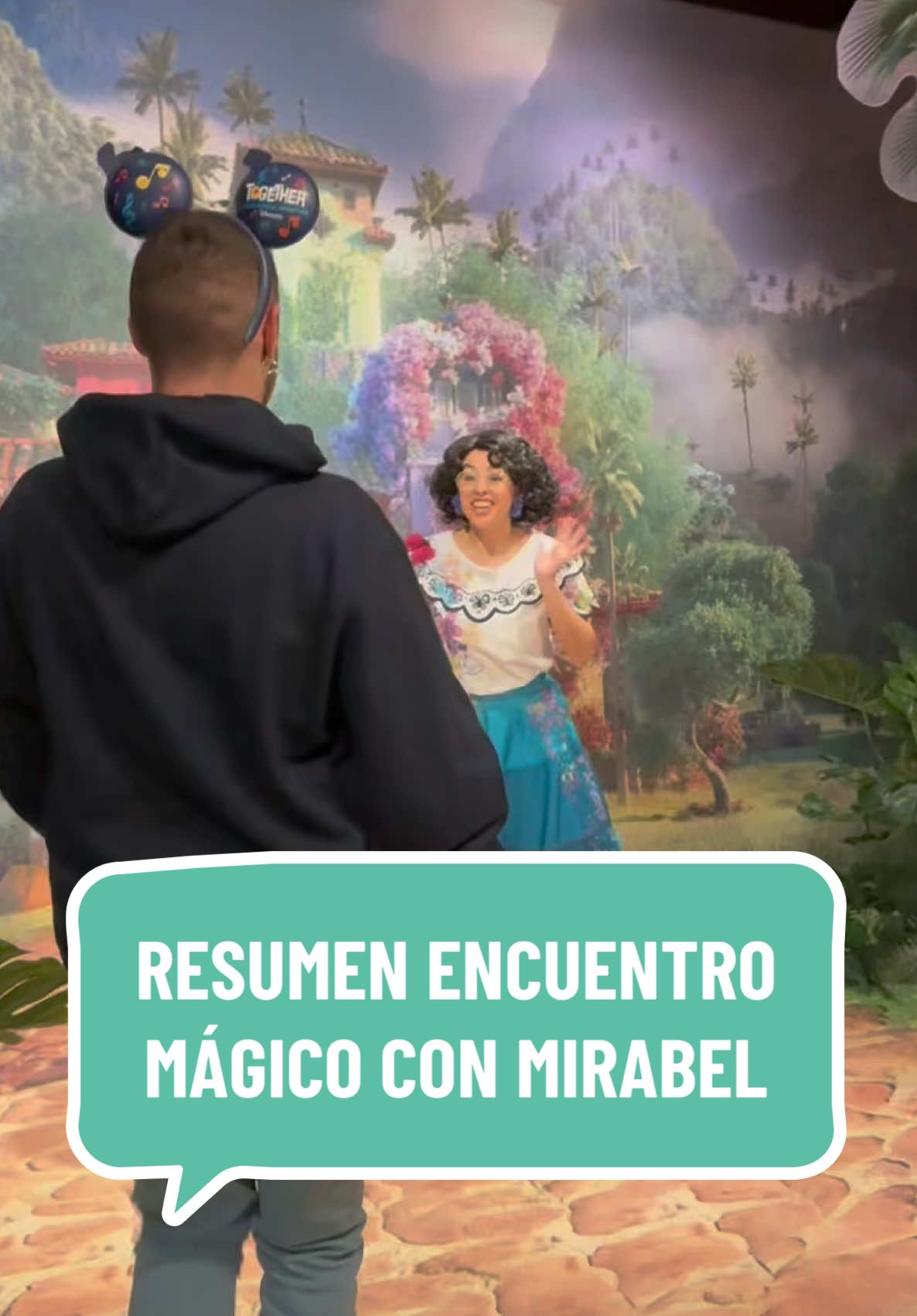Resumen del encuentro mágico con Mirabel en las Pop-Up Surprises en mi viaje de febrero a Disneyland Paris ❤️🏰✨🥳🦋 #disney #disneylandparis @Disneyland Paris ✨ @disneyspain #encanto 