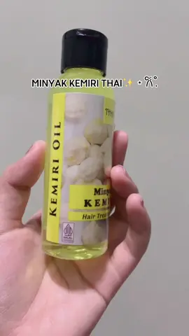 Minyak kemiri Thai ✨ #minyakkemirithai #minyakkemiri #minyakrambut #reynidwi23 #minyakpenumbuhrambut #CapCut 