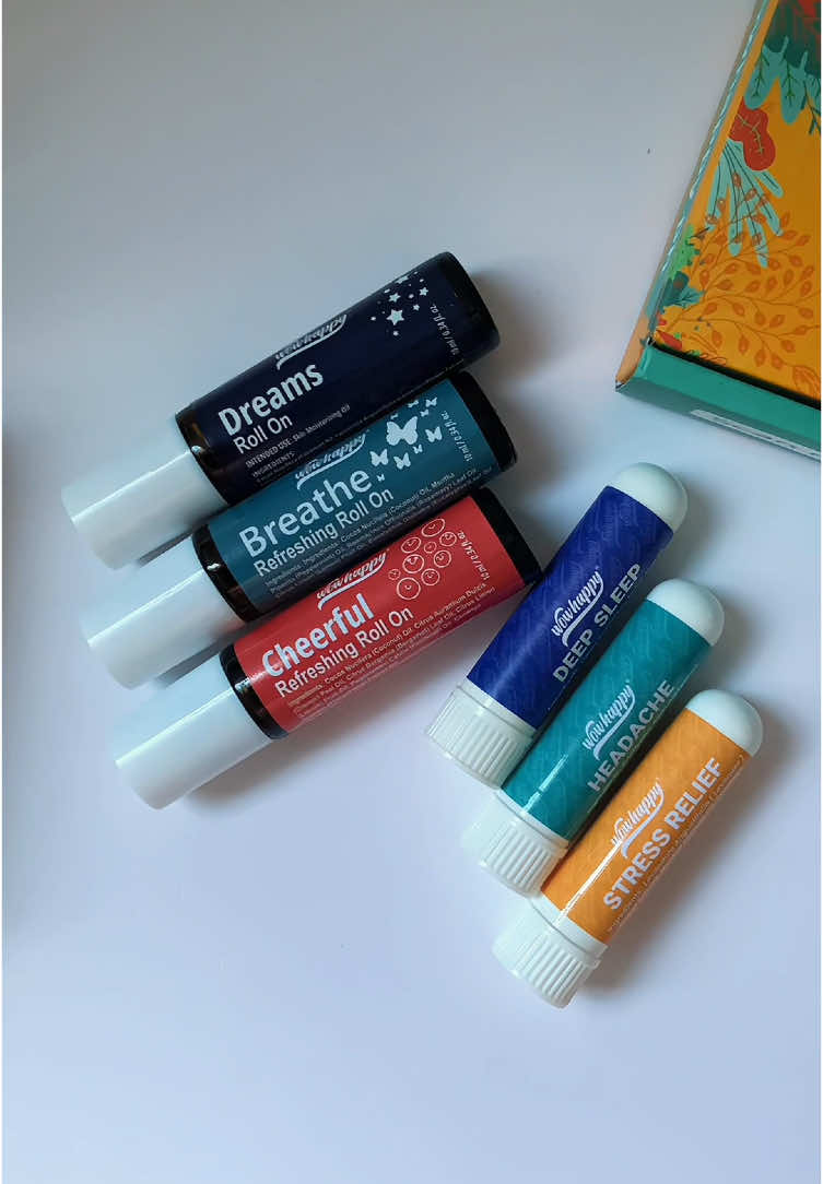My tita essentials. Effective talaga sakin ang mga roll ons & inhalers ni #wowhappy. Try nyo rin! #wowhappyph #inhaler #essentialoil 