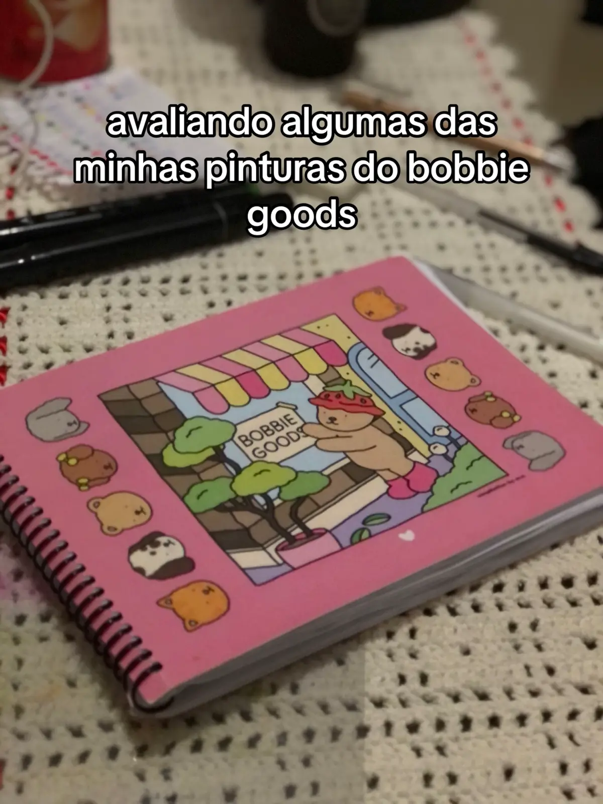 queria conseguir gravar pintando 🥹 #bobbiegoodscoloringbook #bobbiegoodsart #coloring #foryoupage #fypシ゚ 