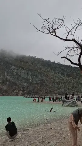 kawah putih - Ciwidey Bandung                                #kawahputih #ciwidey #bandung #fyp 