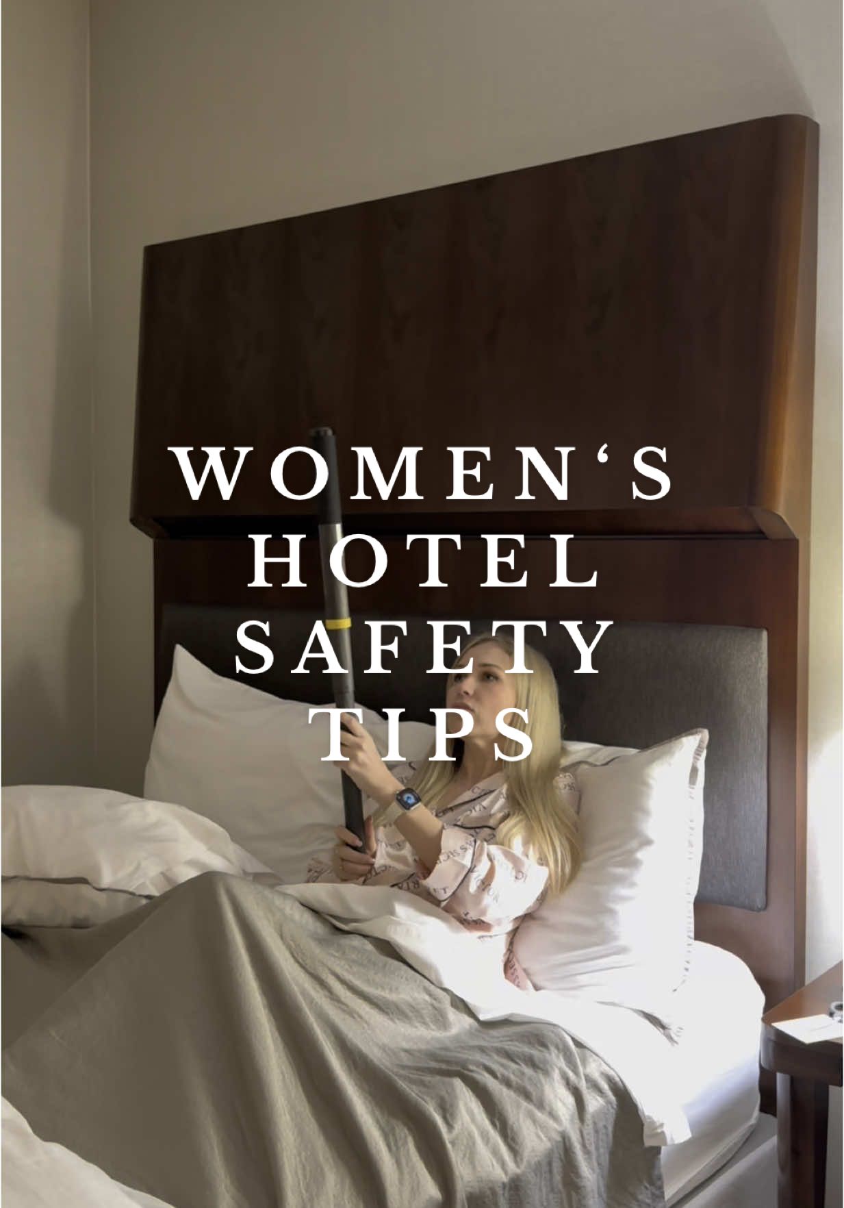 Human trafficking is getting worse… and it’s scary. If you’re a woman staying alone in a hotel, please be careful🧐 Even simple things like hangers, towels, or an ironing board can help you feel a little safer. Don’t take chances. Stay safe🙏🏼 #h#hotelsafetytipsh#hotelsafetyh#hoteltipsh#hoteltricks#safetyt#traveladvicet#traveltokw#womansecurityw#womensafetytipsw#womensafetyh#hotelsafeh#hotelsafehacks#staysafesafetyfirst 