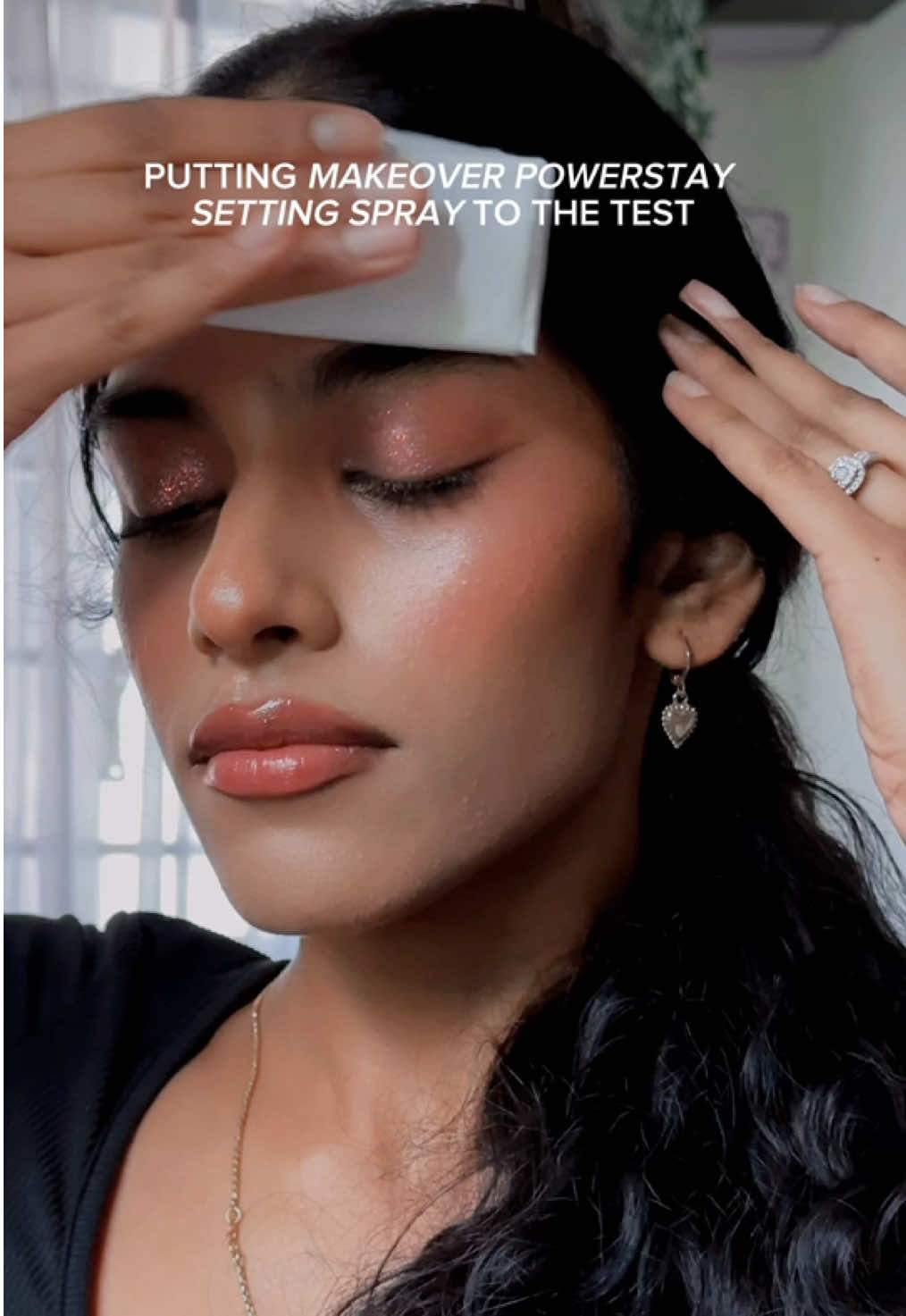Putting Make Over’s setting spray through the ultimate test Transfer-proof? Waterproof? Smudge-proof? Time to see if it actually delivers ✨ #MakeOverMY #MakeOverBeyondBeauty