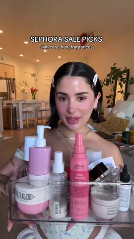 all my beauty favs for the Sephora sale! 💌 all products mentioned:  @Kiehl's Since 1851 ultra facial barrier hydrating cleanser, deep pore cleansing mask, creamy eye treatment with avocado  @Facile Skin the buzz exfoliating face mask  @Josie Maran argon oil  @Sol de Janeiro cheirosa 68 perfume, body cream, and body oil  @Aveda nutri-plenish leave in conditioner  @THE OUAI leave in conditioner, detox shampoo, hair mask  @Paula’s Choice exfoliating toner @pradabeauty virtual flower perfume @Patrick Ta Beauty glow balm in she’s on vacation  #sephorasale #beautyfavorites 