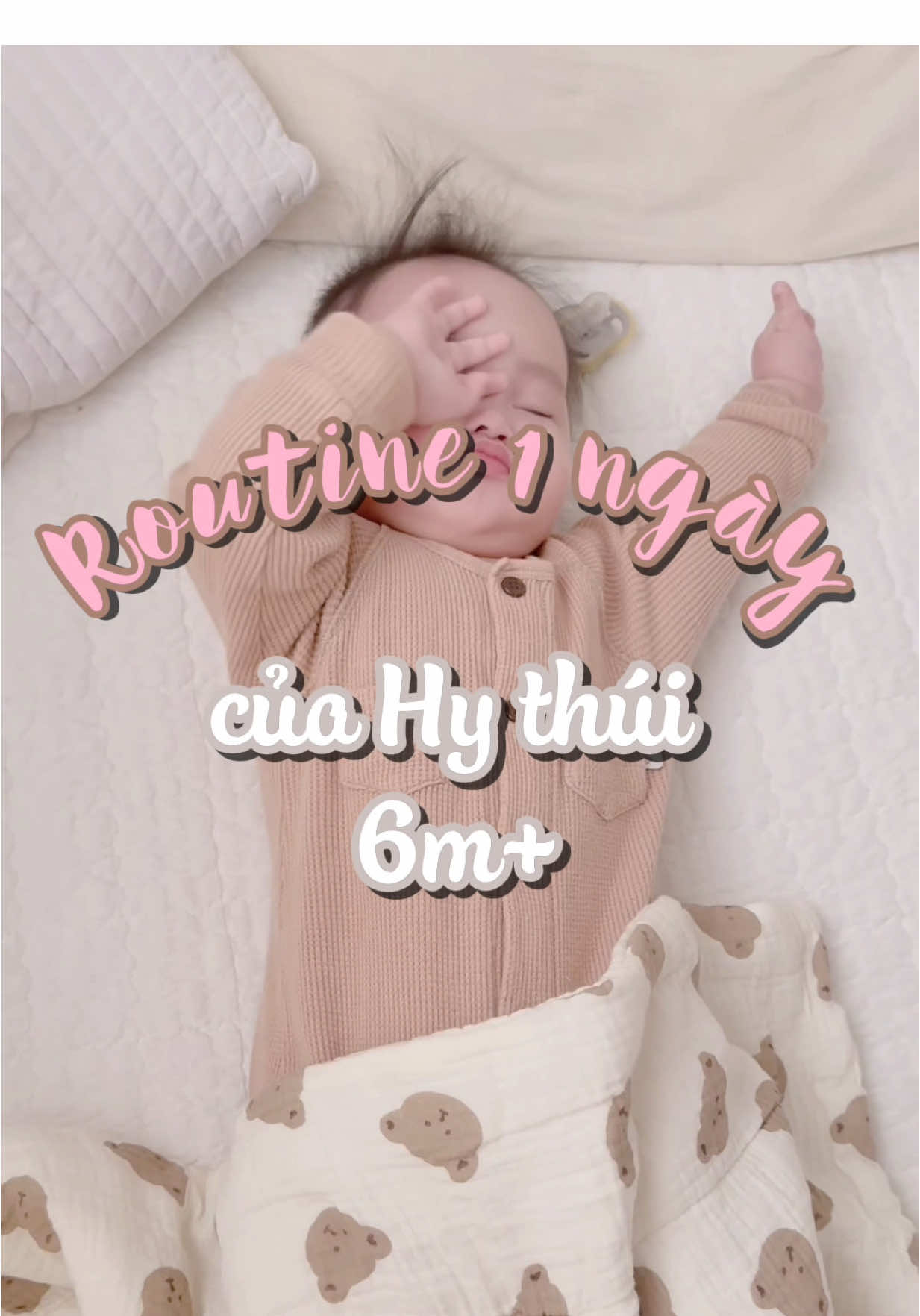 Một ngày của em bé 6m+ sẽ như thế nào nhỉ?  Kp bế rong- Ko quấy khóc - tự chơi ngoan Một em bé trộm vía sẽ phụ thuộc vào rất nhiều yếu tố, Hy nhà m 6m tvia ăn giỏi ngủ giỏi vào giấc tốt, những Routine hàng ngày m đều lặp đi lặp lại có chủ đích để con hình thành thói quen từ nhỏ  #routineembe #mebimsuachamcon #mebimhiendai #mebimxaykenh #andam #motngaycuaembe #hipp #emberong #hipporganic #phasua #botandamhipporganic #andamtruyenthong ##Burine #PuddingBurine #TraComBurine  #CapCut 