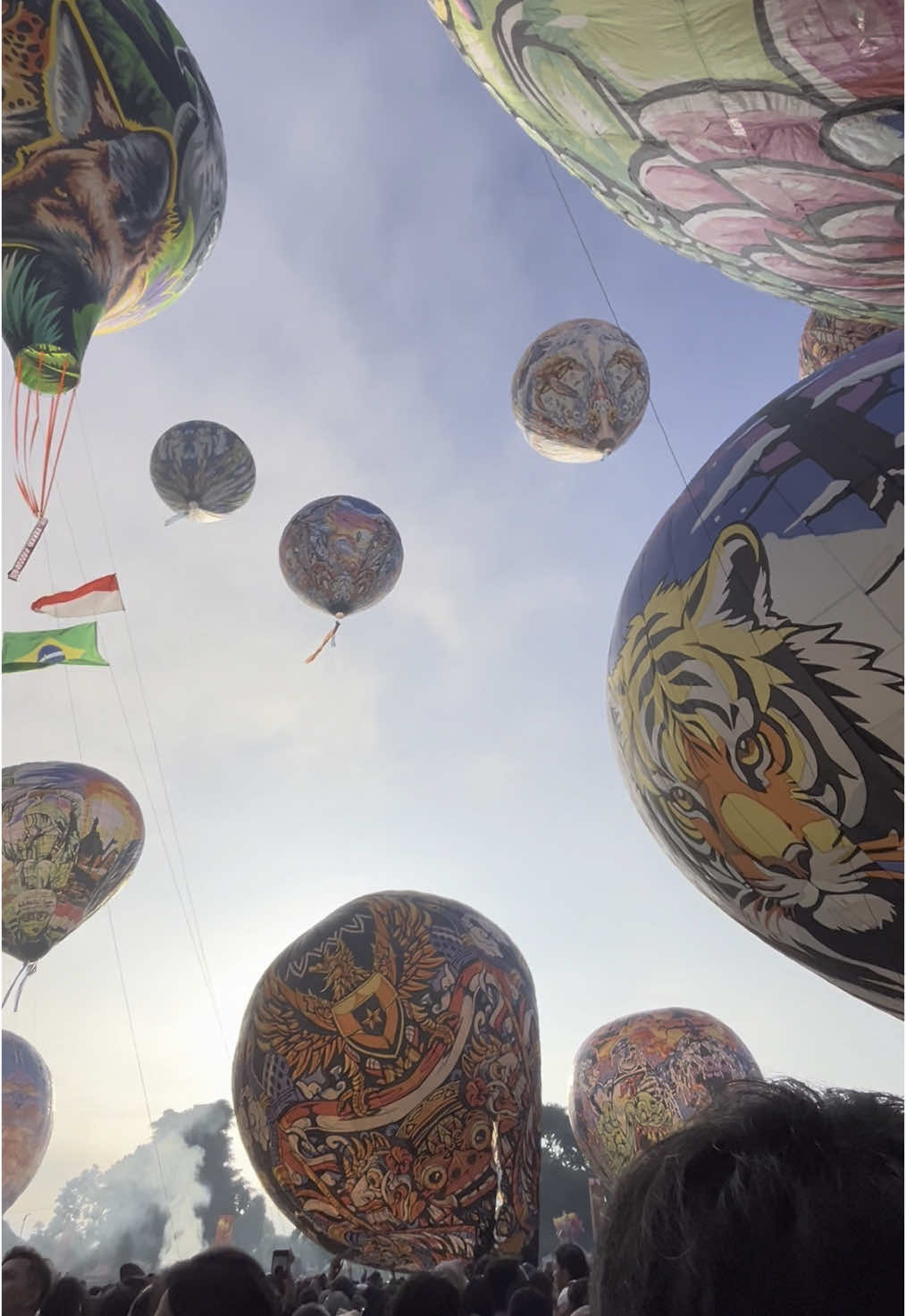 minimal sekali seumur hidup nonton festival balon #wonosobo #balonwonosobo #festivalbalonudarawonosobo #mudik 