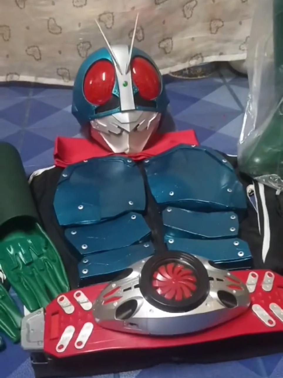 รีวิวเบื้องต้น ShinKamenrider2023 คาเมนไรเดอร์ หมายเลข 02+01 #cosplaykamenrider #cosplay #shinkamenrider #shinkamenrider2023 #ชุดคอสเพลย์ 