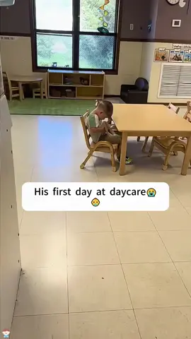 Baby’s first day of daycare 🤣😂#baby #babiesoftiktok #babyvideos #cutebaby #babyfever #funnyvideos #funnymoments #usa