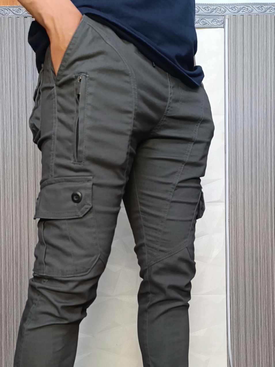 Celana panjang keren!!!  #celanapanjangpria #celanapria #celanapanjang #cargo #cargopants #celanacargo 