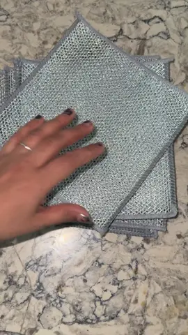10 PCS Dishwashing Rags, Multipurpose Non-Scratch Wire Dishcloths for Wet and Dry Reusable Wire Cleaning Cloths for Kitchen, Sinks, and Pans Silver#dishwashingrag #nonscratchsponge #nonscratchwire #dishcloth #wirecleaningcloth #cleaningclothes #TikTokShop #tiktokshopfinds #springglowup #springsale 