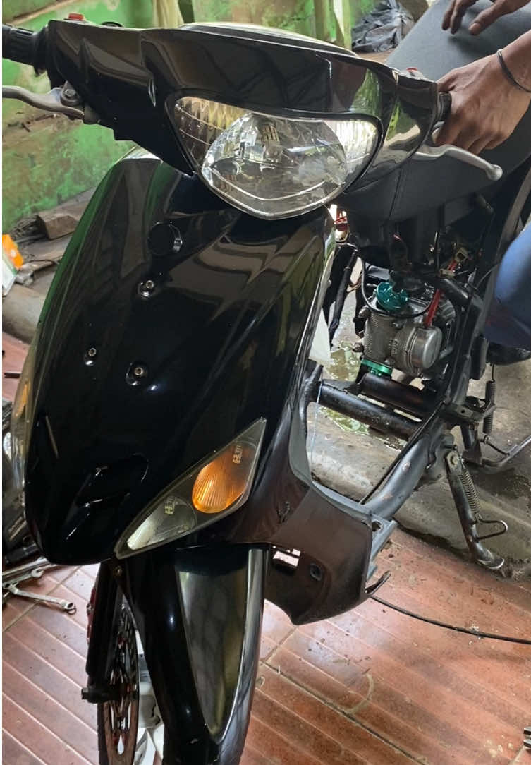 iya mak iyaaa ini udh nyalaa #5tlgank🚀 #mio #miosporty #lewatberanda #4u 