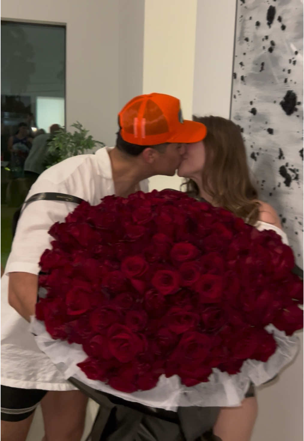 300 rosas en su cumpleaños 😭😍❤️