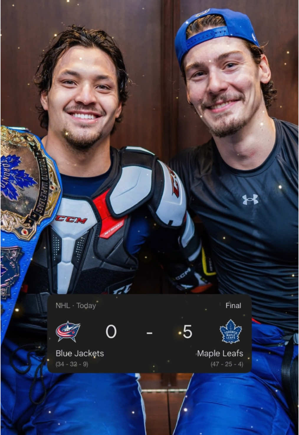 W’s IN THE CHATTT #Leafs #NHL #CapCut 