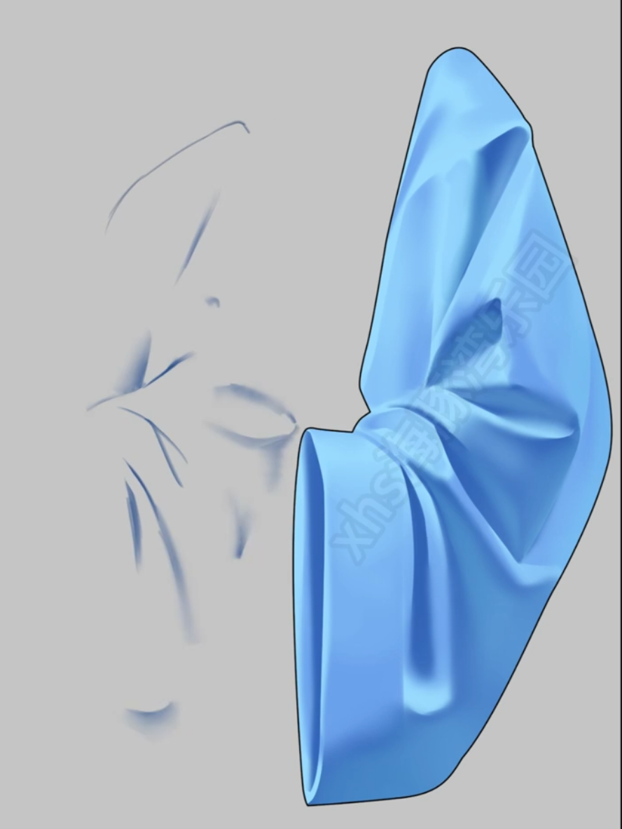 ｡𖦹°‧ฅ≽(•⩊ •マ≼  step by step clothes rendering tutorial for artists from RedNote ~ semi realistic clothes coloring by Htwly1. save and practice . follow for more art lessons and art ideas 💡  . . . credit: idHtwly1 . . #arttutorials #xiaohongshuart #artlesson #animeart #animearttutorial  #урокрисования  #howtodrawanime #animeillustration #anatomylesson #animeinspiration #artidea 