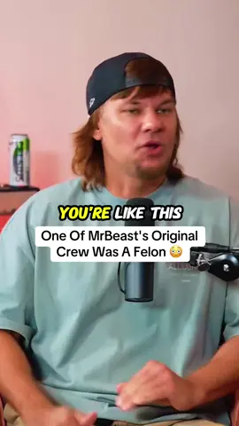 One Of MrBeast's Original Crew Was A Felon 😳 #MrBeast #theovon #podcast 