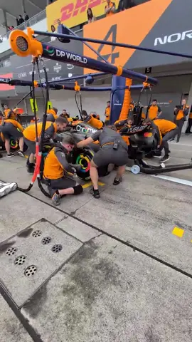 Final bit of practice 💪 #McLaren #F1 #JapaneseGP