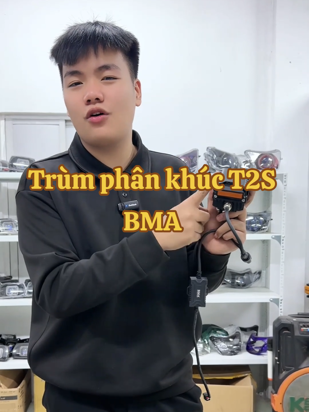 Đỉnh nóc kịch trần vít ngút cần công tơ mét với ánh sáng của T2S BMA #bma #zedlight #t2s 