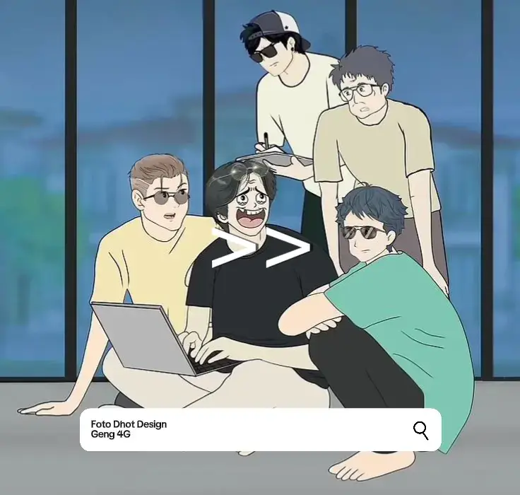 foto edit geng 4G  #dhotdesign #kona #robi #dhot #peot #geng4g 