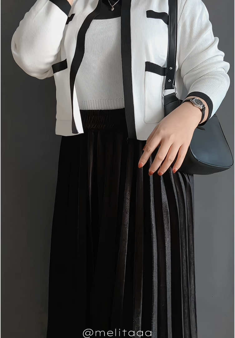 Cardigan Oneset🖤 #cardigan #onesetcardigan #rokbludru 