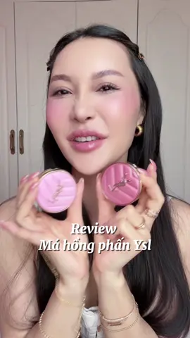 Lần đầu thử má hồng YSL 42&44. Mấy bàn nghĩ tui có thix hay chê 🤷‍♀️ #ysl #yslbeauty #yslmakeup #yslbeauty #reviewlamdep #mahong #dotrangdiem #goclamdep #reviewmypham #makeup #cleangirl #LearnOnTikTok 