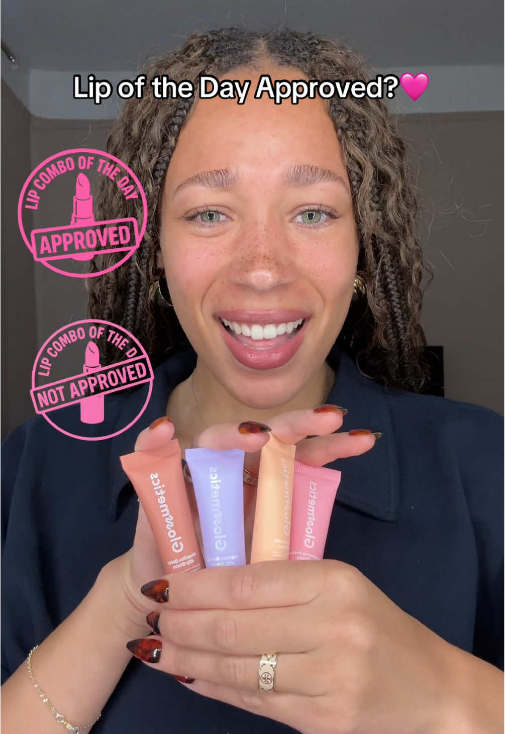 New new 😏 @Glossmetics #randomlipcombo #makeup #lipofthedayapproved 