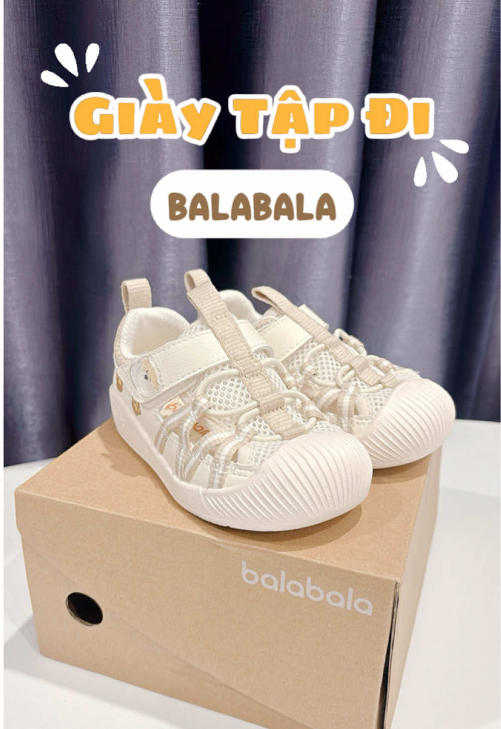 Giày xinh cho bé #balabala #giaytapdi #mebimsua #mevabe 