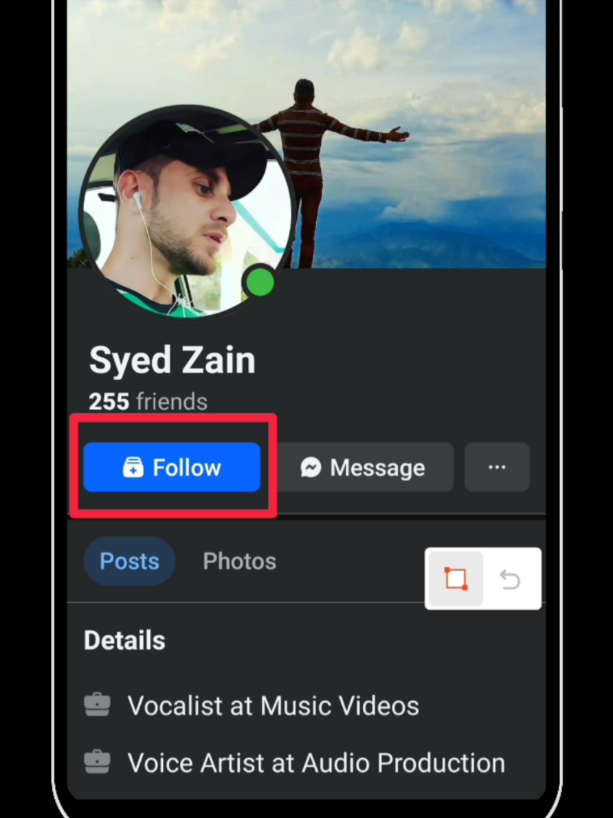 How to Add Follow Button on Facebook Profile 🤔  #facebookprofilefollowbutton #facebookfollowerssettings #foryou #zainnaqvitech 