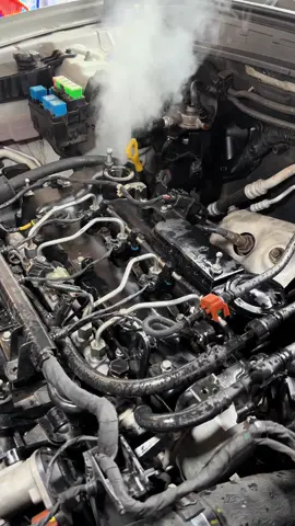 Bị gì vậy A.E 🤔🤔, Huyndai Santafe ENGINE D4HB #ôtô #sửachữaôtô #gargaeoto #thomayvietnam #repair #xhtiktok #ypfッ 