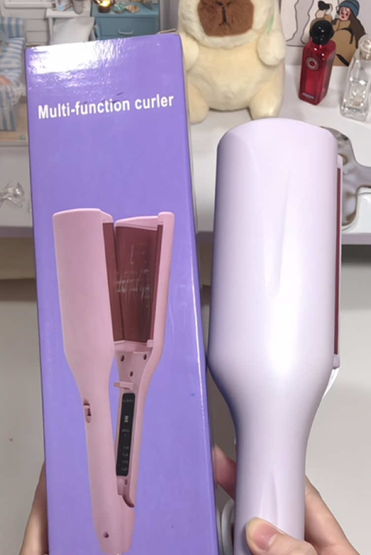 Máy uốn tóc xoăn hippie #unboxing #máyuontoc #uontocdep #hippie 