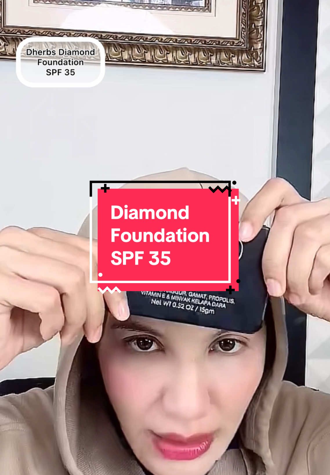 Lawa finishing Diamond Foundation ni! Love! #fyp #diamondfoundation #nurshahidafans #terlajaklaris #makeup #foundation #datoaliffsyukri #aliffsyukri #dherbs  