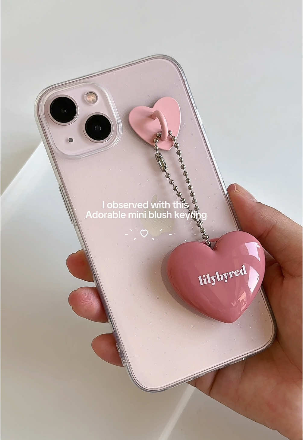 Veri thích má hồng Lilybyred Keychain này, màu xinh xĩuuu #Lilybyred_vn #08PinkieCrush  #CheekBlamMiniKeyring #kbeauty #4u #foryoupage #fypシ゚ #xh 