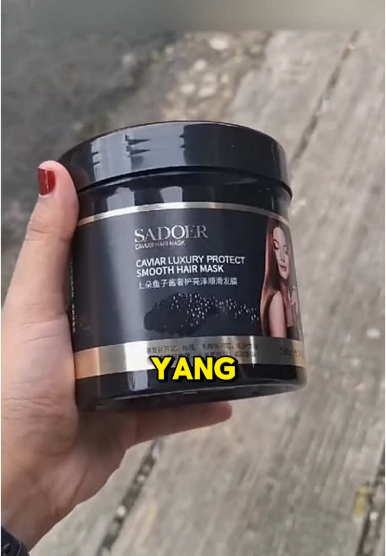 dari yang kering ngembang jadi lembut mudah diatu #hairmask #haircare #fyp 