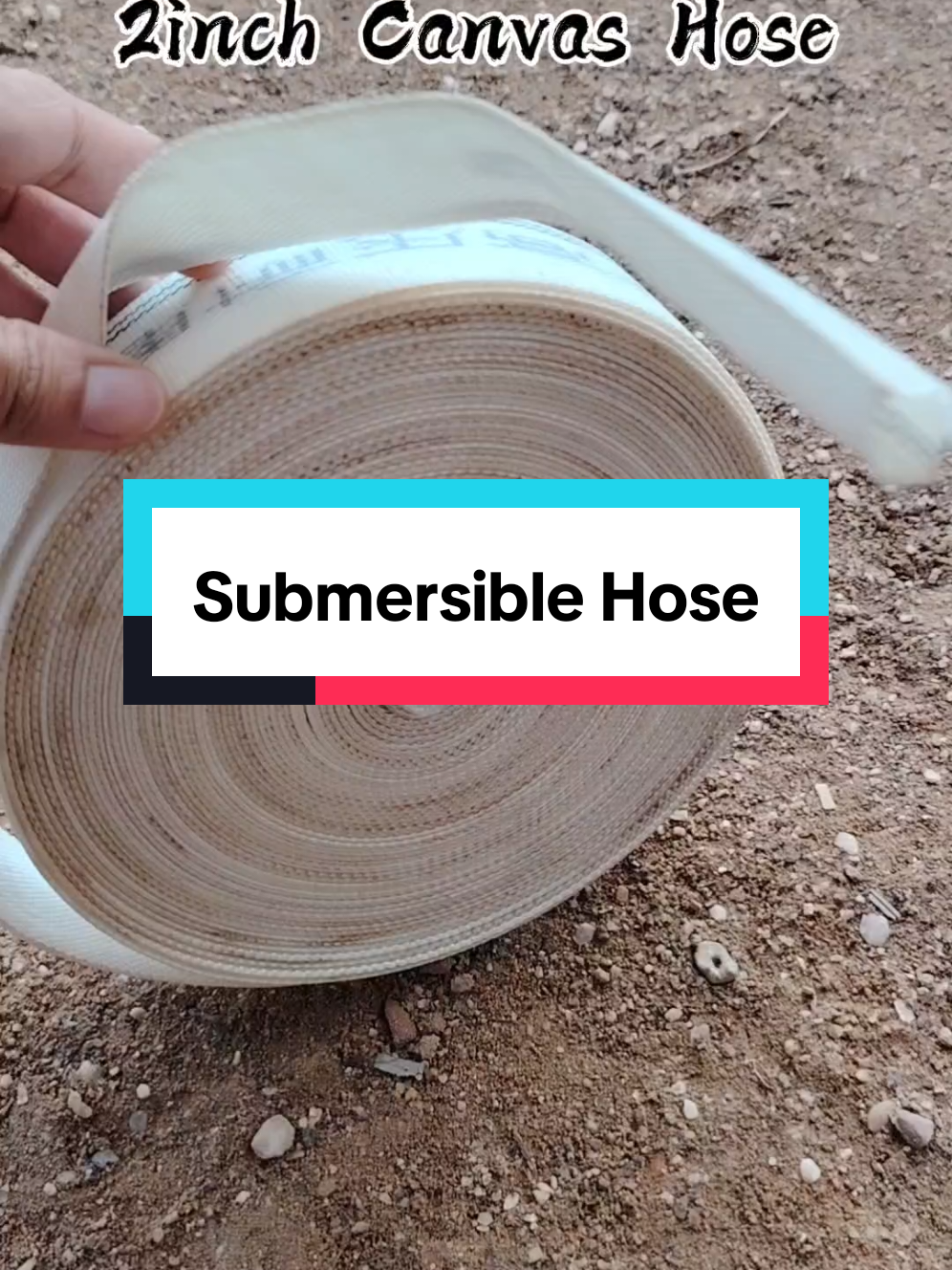 Mahaba na matibay pa. I-check out muna din. #hose #canvashose #agricultural #agriculturalhose #submersiblepump #tiktok #fyp 