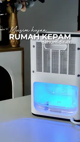 Kulat kat dinding? Dehumidifier ni solusinya! #dehumidifier #ledlights #kelembaban #musimhujan #homeimprovement #simplusmy #simplusmalaysia 