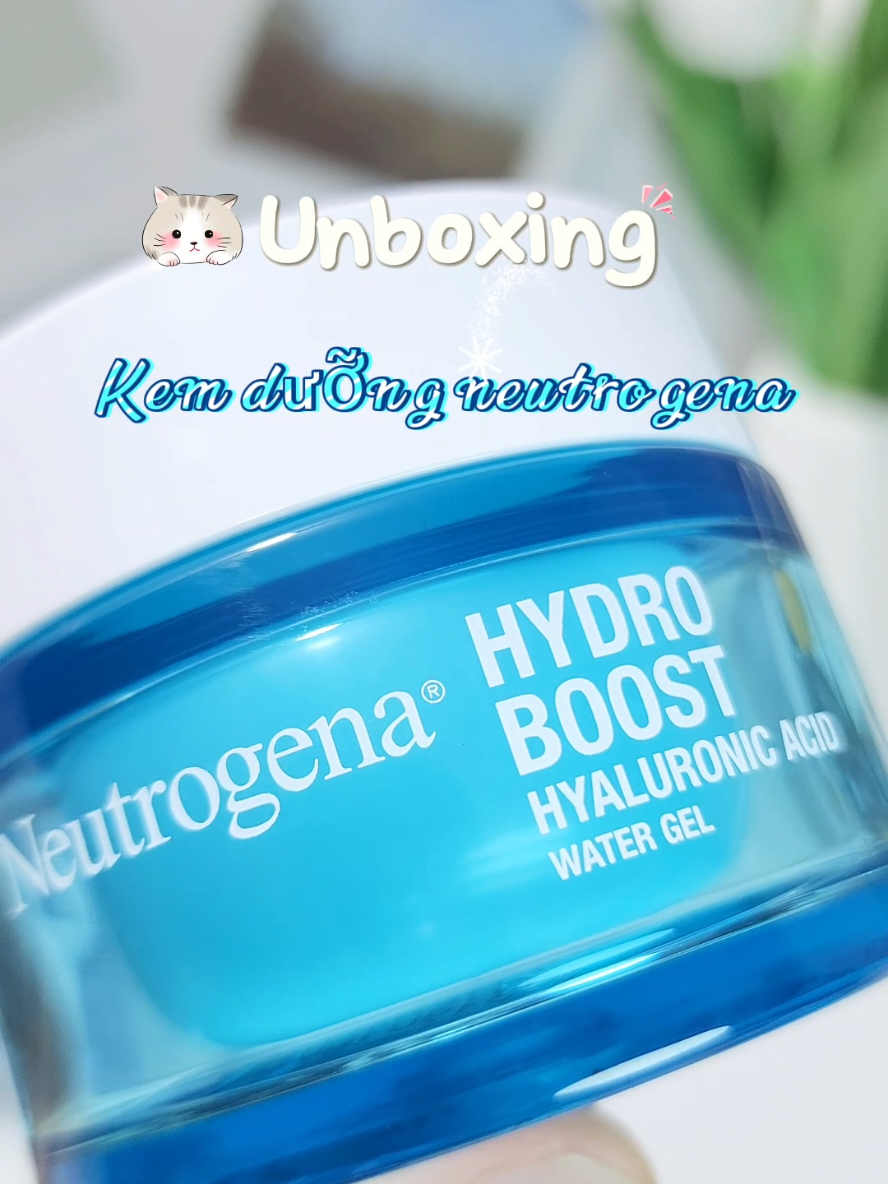 Kem dưỡng ẩm Neutrogena 💧💧 1 em kem dưỡng dành cho da mặt phù hợp từ da thường đến da dầu. Chất gel siêu mướt k gây bết dính đâu✨️✨️. Mê lắm nha  #xuhuong #viral #neutrogena #dưỡngda #cấpẩm #affiliatemarketing #xâykeenhtiktok 