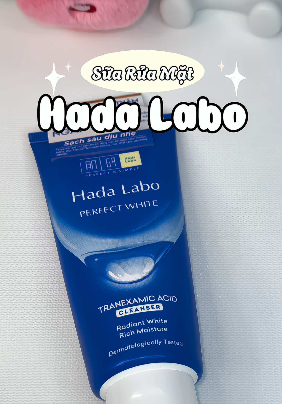 Sữa rửa mặt gì chưa người đẹp ? ^^🎀🫧✨#suaruamat #hadalabo #review #unboxing #xuhuong #viral #xh 