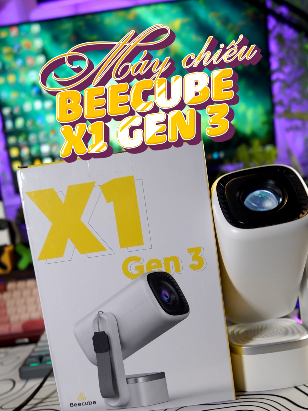 Biến căn phòng của anh em trở thành một cái rạp chiếu phim di động với máy chiếu đến từ Beecube X1 Gen 3. Và đây thật sự là một siêu phẩm máy chiếu mini giá rẻ dành đáng để cho anh em trải nghiệm. #maychieumini #maychieu #beecube #beecubex1gen3 #xuhuong #tiktok #huudureview