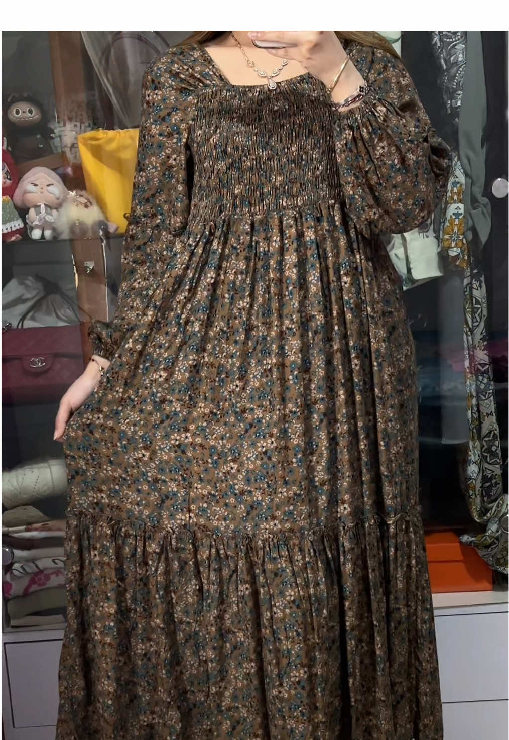 Udh punya belum motif ini bunda😍 #fyp #fypシ゚ #dressbestseller #dressjumbo #dresswanitakekinian #racuntiktok 