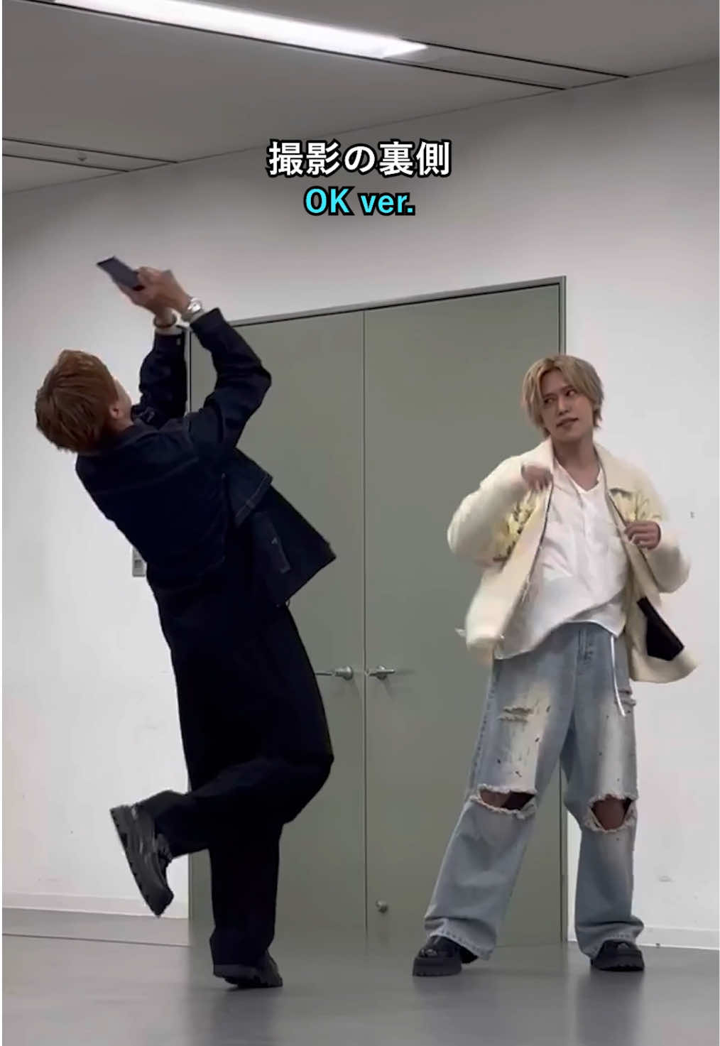 @Kis-My-Ft2_MENT RECORDING  カメラワーク撮影＆練習風景📱 #キスマイTikTok #camerawork #千賀健永 #二階堂高嗣 