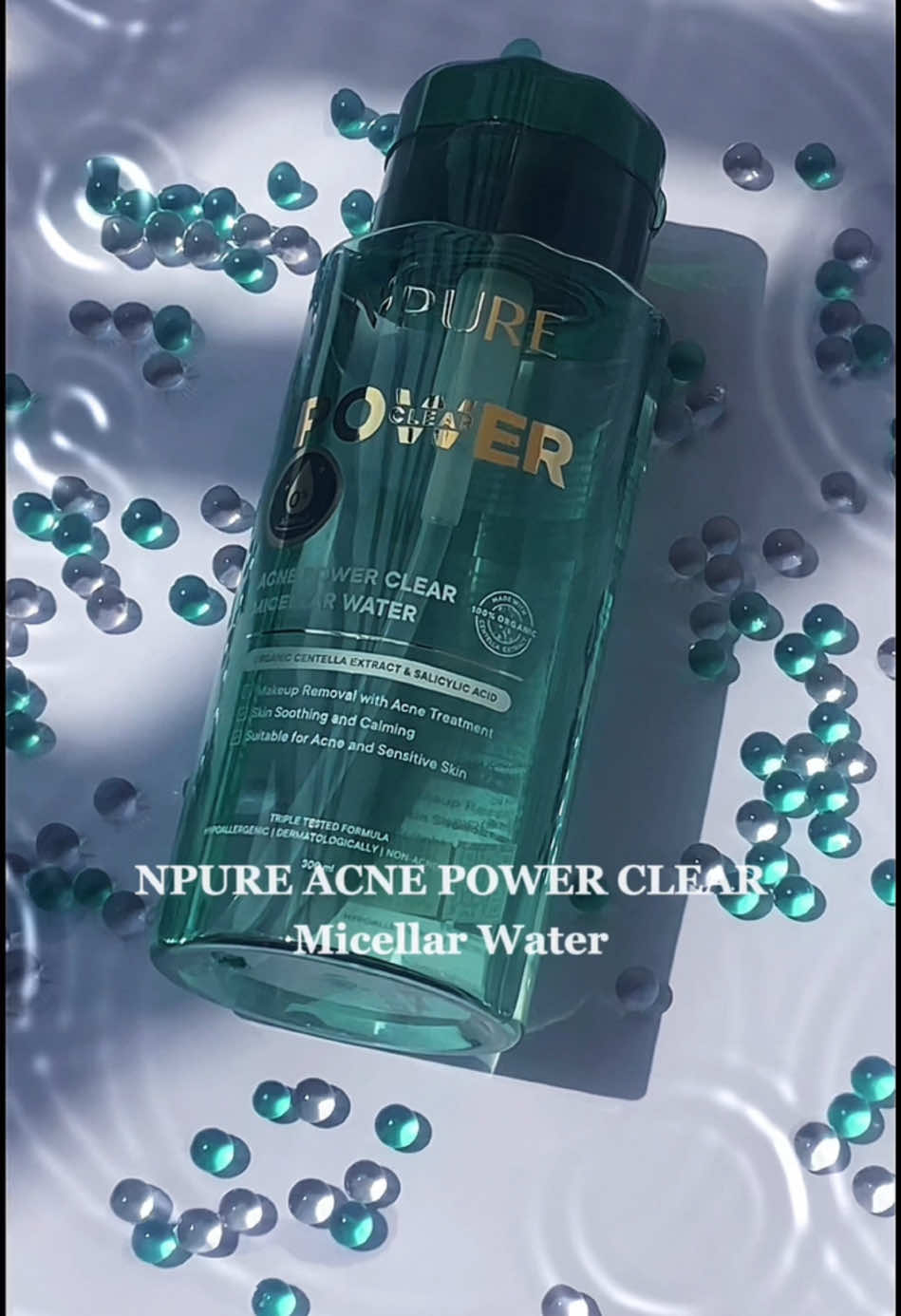 Bagian 3 | Micellar water yang ringan dari Npure. teksturnya ringan dan mudah untuk menghapus make up dan membantu mengangkat kotoran di wajah, You must try it !✨🩷🌷#fyppppppppppppppppppppppp #ugccreator #fy #fyp #npureofficial #npuremicellarwater300ml #acnepowerclearmicellarwater #skincareroutine 