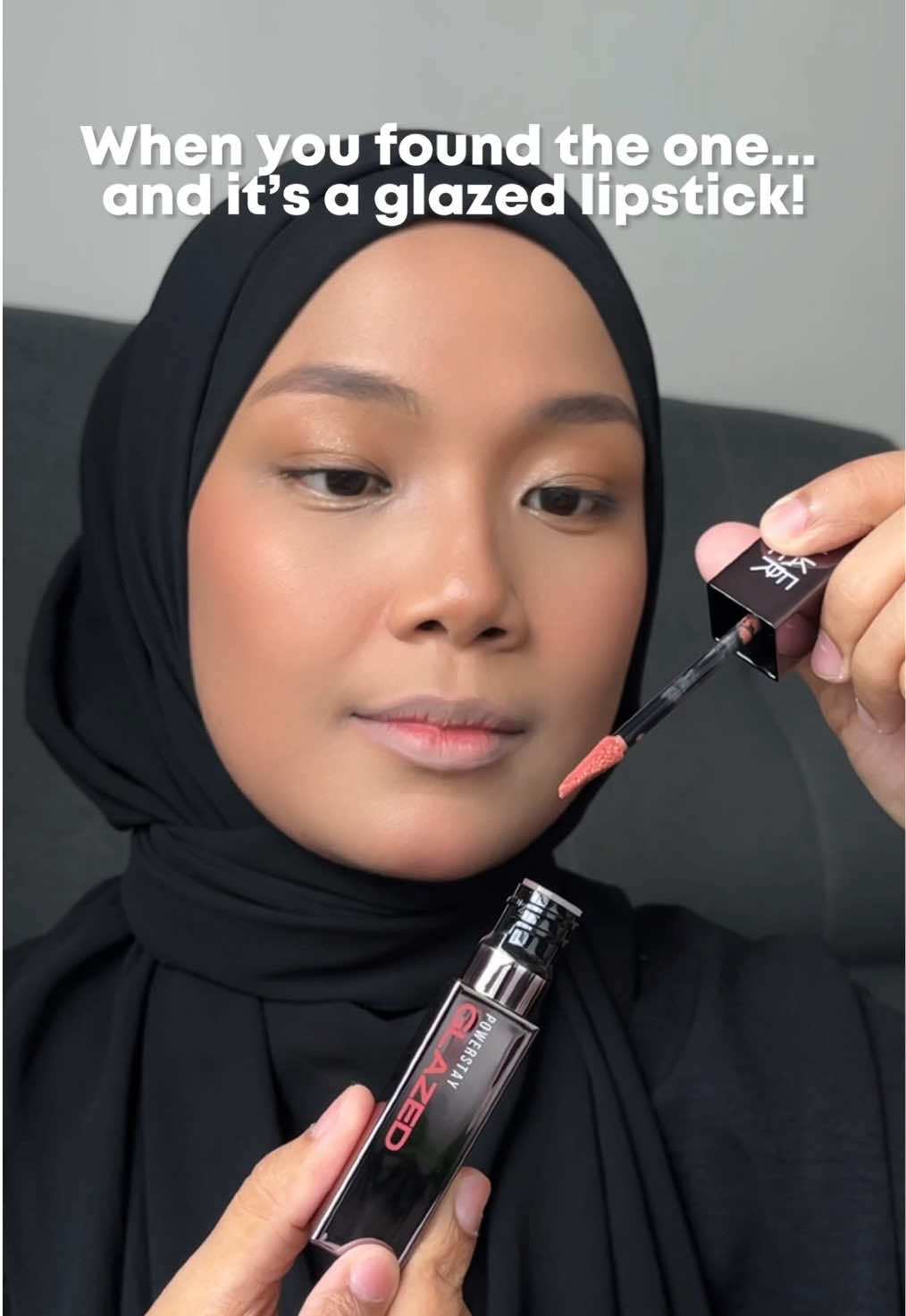When you find the one... and it’s a glazed lipstick! Smooth, uncrackable, transferproof smudgeproof-proof. It’s giving commitment 💍 #MakeOverMY #MakeOverBeyondBeauty
