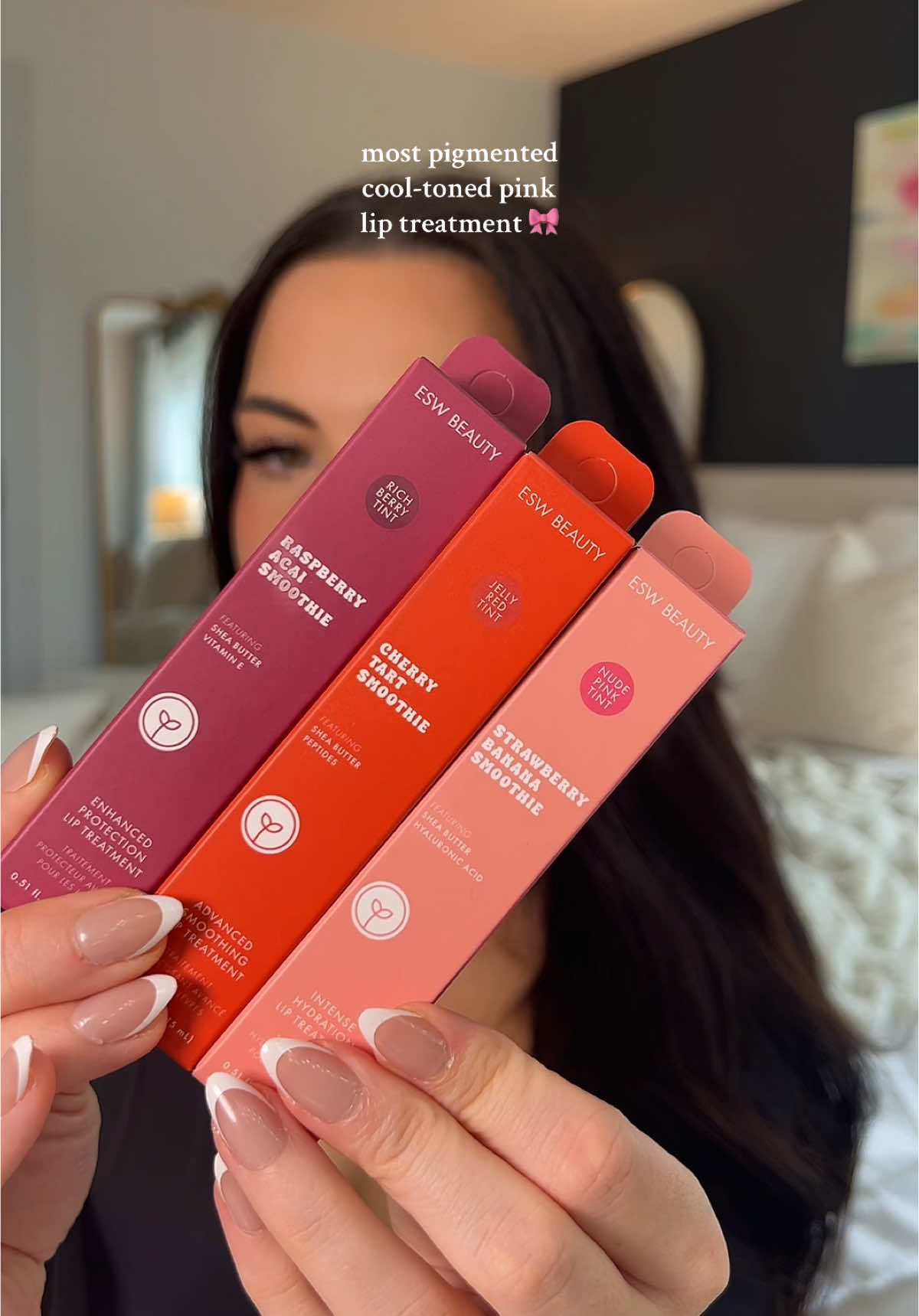 been loving these lip treatments by @esw.beauty 🎀  #beauty #beautyfinds #lipbalm #liptreatment 